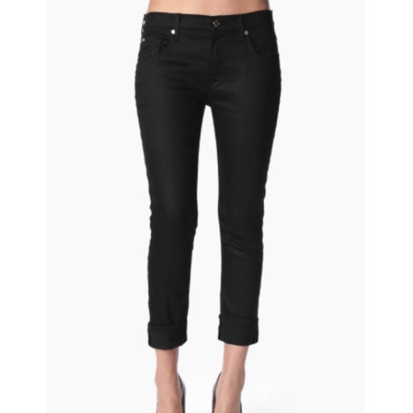 7 For All Mankind Denim - 7 for All ManKind Relaxed Skinny In Slink Black